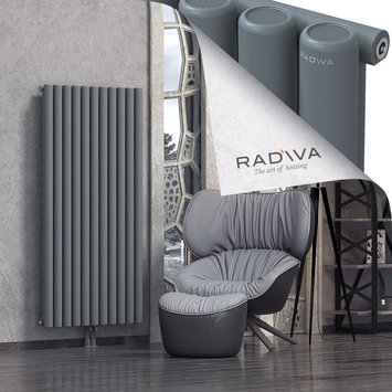 Mati Radiateur En Aluminium 1600x810 Anthracite Bas Milieu 50mm