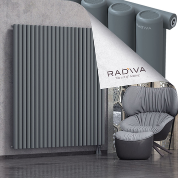 Mati Radiateur En Aluminium 1800x1698 Anthracite Bas à droite 50mm
