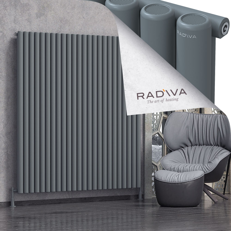 Mati Radiateur En Aluminium 1800x1772 Anthracite 