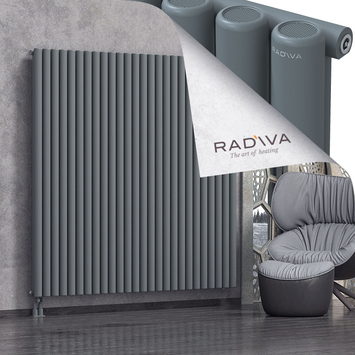 Mati Radiateur En Aluminium 1800x1920 Anthracite Bas à gauche 50mm