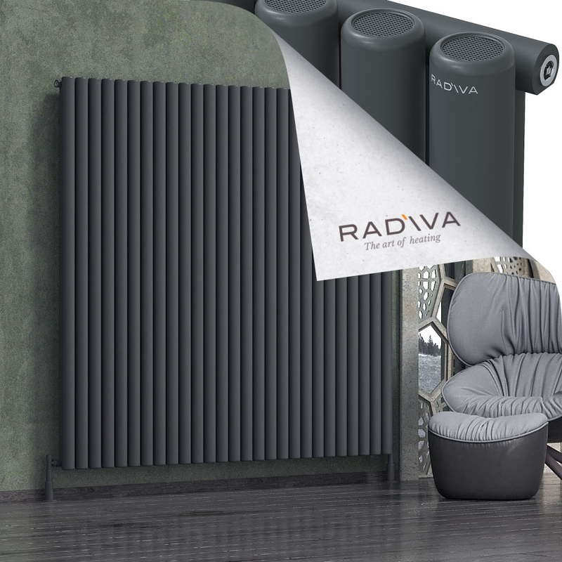 Mati Radiateur En Aluminium 1800x1994 Anthracite Foncé 