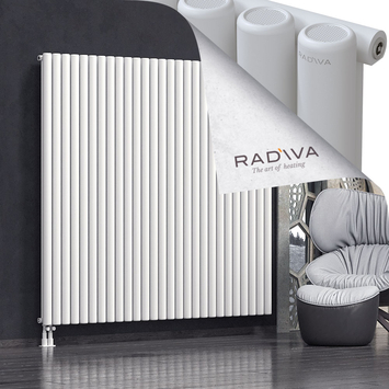 Mati Radiateur En Aluminium 1800x1994 Blanc Bas à gauche 50mm