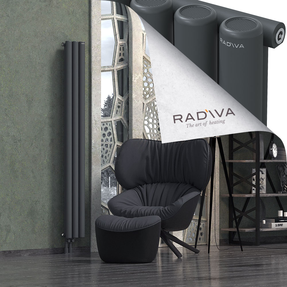 Mati Radiateur En Aluminium 1800x218 Anthracite Foncé - 3