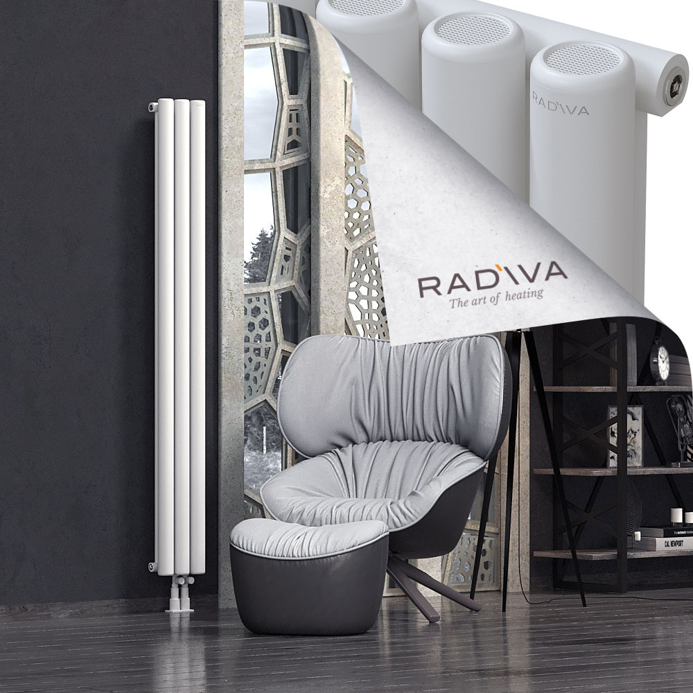 Mati Radiateur En Aluminium 1800x218 Blanc - 4