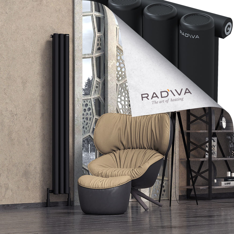 Mati Radiateur En Aluminium 1800x218 Noir 