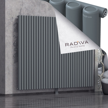 Mati Radiateur En Aluminium 1800x2438 Anthracite Bas Milieu 50mm