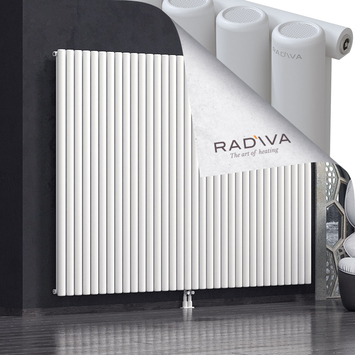 Mati Radiateur En Aluminium 1800x2512 Blanc Bas Milieu 50mm