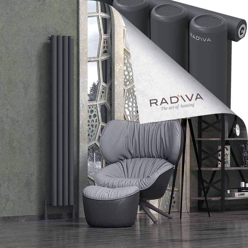 Mati Radiateur En Aluminium 1800x292 Anthracite Foncé 