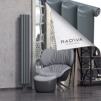 Mati Radiateur En Aluminium 1800x292 Anthracite Bas Milieu 50mm