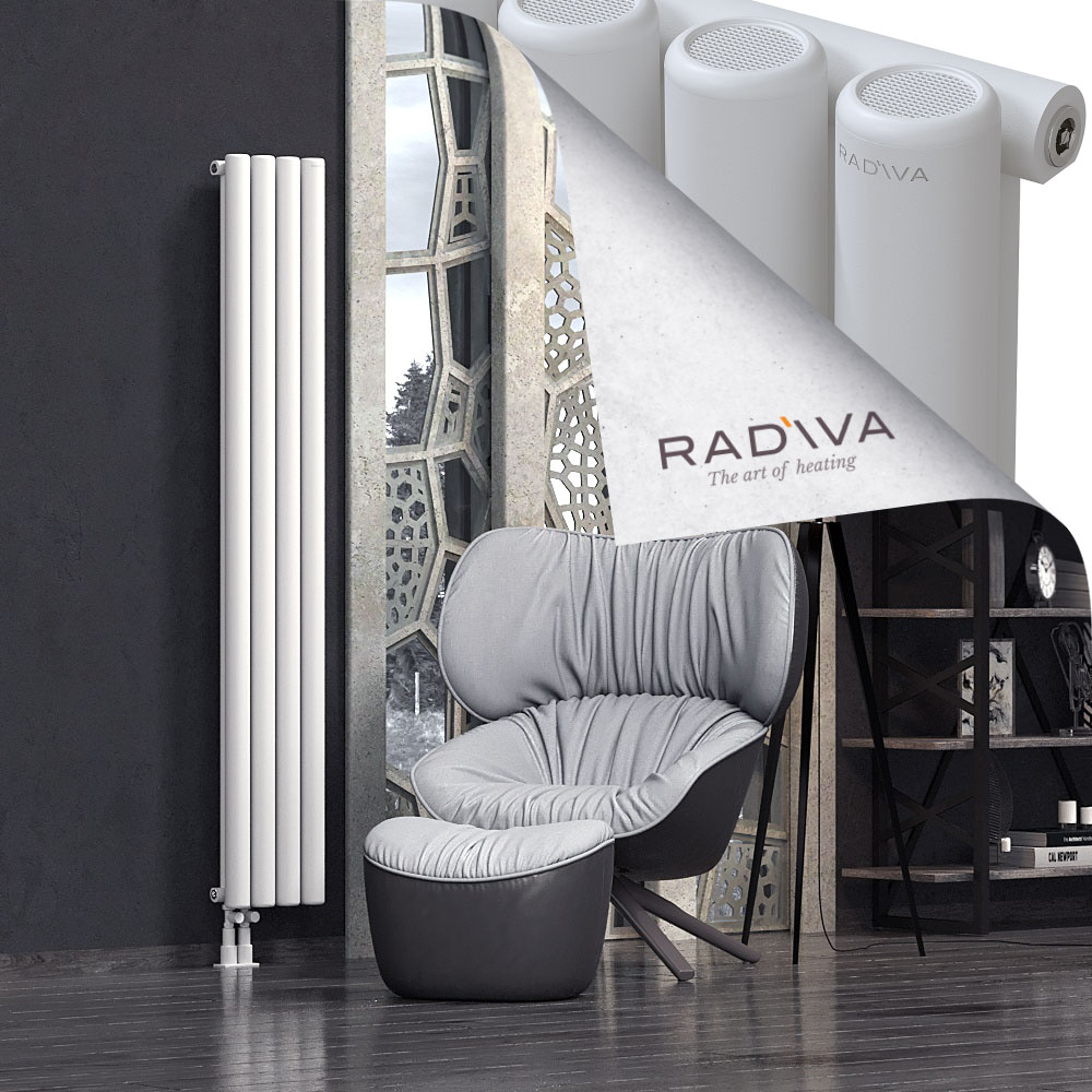 Mati Radiateur En Aluminium 1800x292 Blanc - 3
