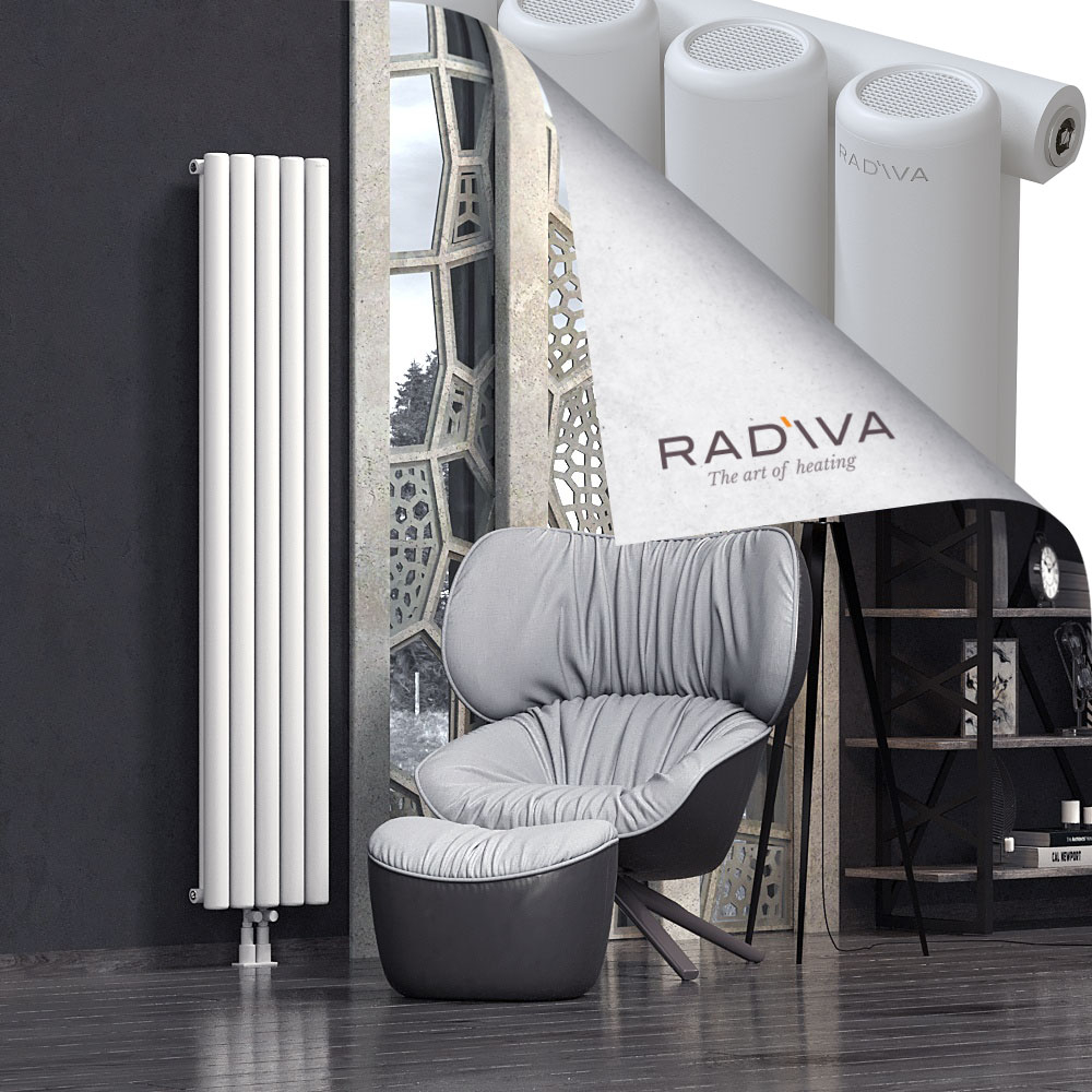 Mati Radiateur En Aluminium 1800x366 Blanc - 2