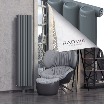 Mati Radiateur En Aluminium 1800x440 Anthracite Bas Milieu 50mm