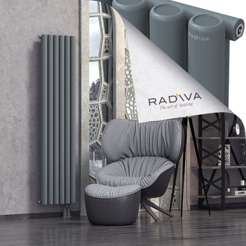Mati Radiateur En Aluminium 1800x440 Anthracite Bas à droite 50mm