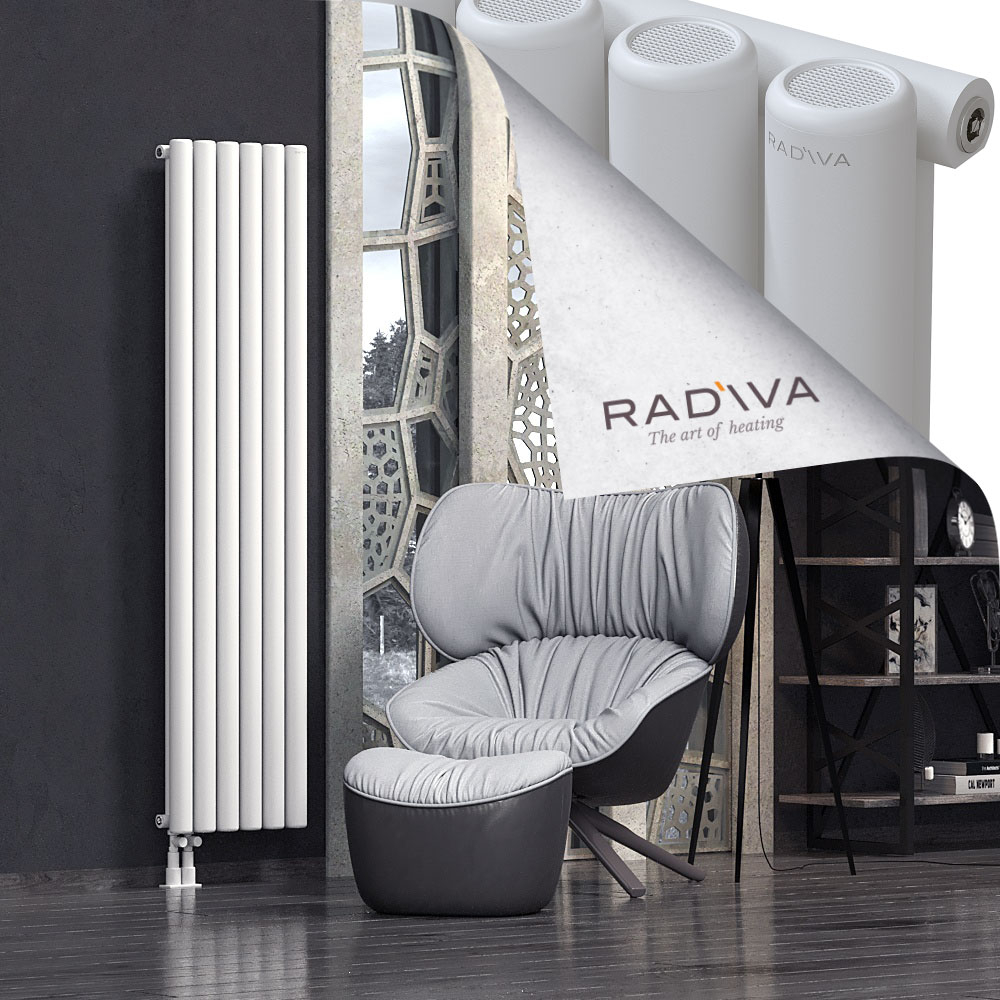 Mati Radiateur En Aluminium 1800x440 Blanc - 3