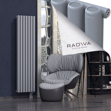 Mati Radiateur En Aluminium 1800x514 Gris Bas à droite 50mm