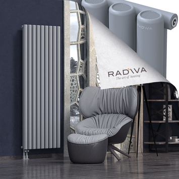 Mati Radiateur En Aluminium 1800x662 Gris Bas à gauche 50mm