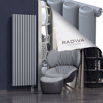 Mati Radiateur En Aluminium 1800x736 Gris Bas à droite 50mm