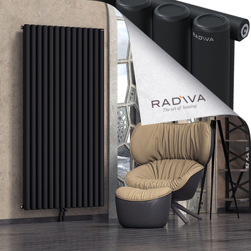Mati Radiateur En Aluminium 1900x1032 Noir Bas Milieu 50mm