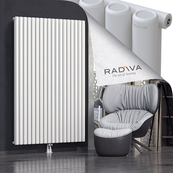 Mati Radiateur En Aluminium 1900x1328 Blanc Bas Milieu 50mm