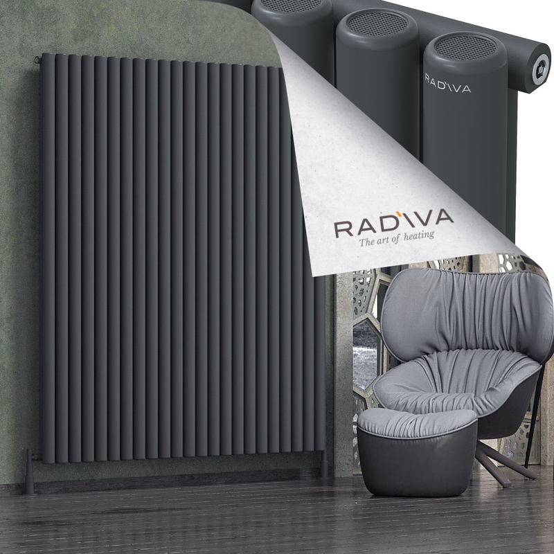 Mati Radiateur En Aluminium 1900x1698 Anthracite Foncé 