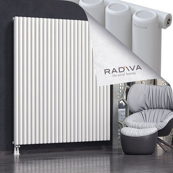 Mati Radiateur En Aluminium 1900x1846 Blanc Bas à gauche 50mm