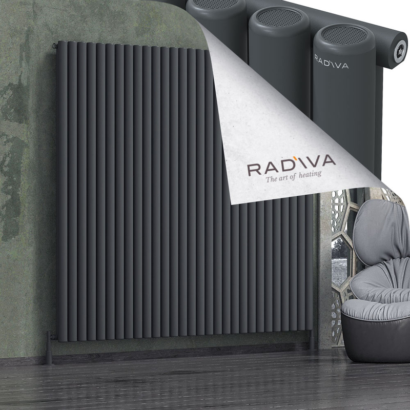 Mati Radiateur En Aluminium 1900x2142 Anthracite Foncé 