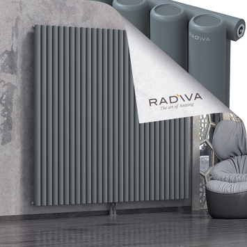 Mati Radiateur En Aluminium 1900x2142 Anthracite Bas Milieu 50mm