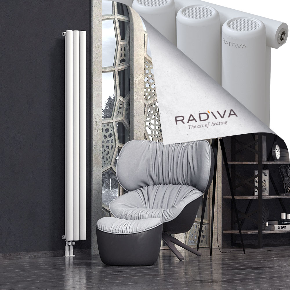Mati Radiateur En Aluminium 1900x218 Blanc - 3