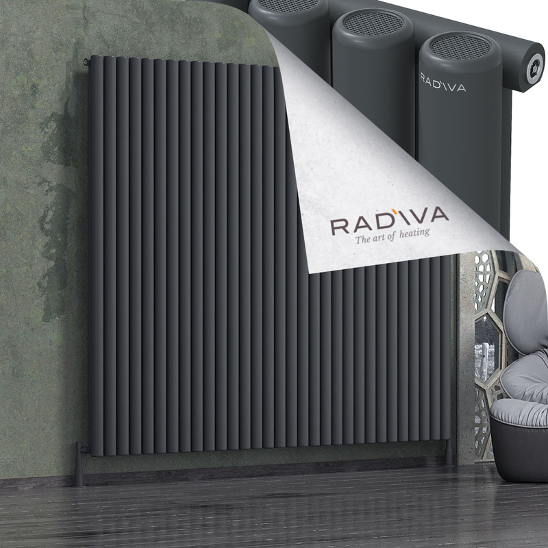 Mati Radiateur En Aluminium 1900x2290 Anthracite Foncé 
