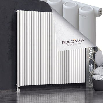 Mati Radiateur En Aluminium 1900x2290 Blanc Bas à gauche 50mm