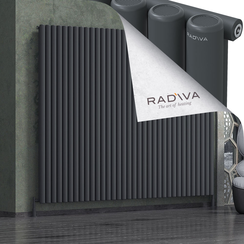 Mati Radiateur En Aluminium 1900x2512 Anthracite Foncé 
