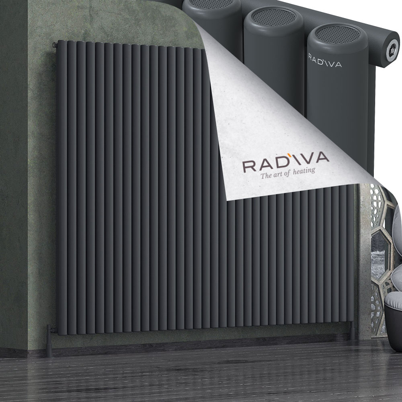 Mati Radiateur En Aluminium 1900x2586 Anthracite Foncé 