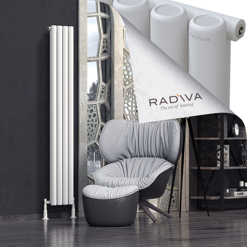 Mati Radiateur En Aluminium 1900x292 Blanc 
