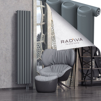 Mati Radiateur En Aluminium 1900x440 Anthracite Bas à droite 50mm