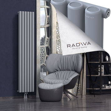 Mati Radiateur En Aluminium 1900x440 Gris Bas Milieu 50mm