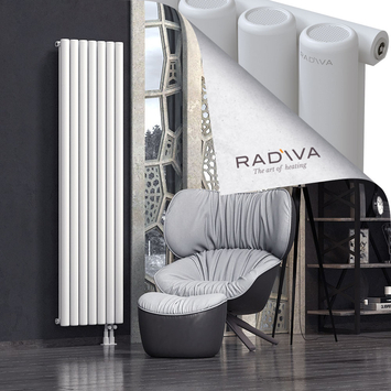 Mati Radiateur En Aluminium 1900x514 Blanc Bas à droite 50mm