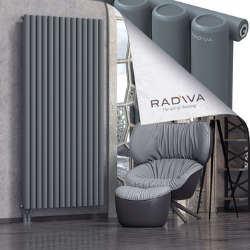 Mati Radiateur En Aluminium 2000x1032 Anthracite Bas à gauche 50mm
