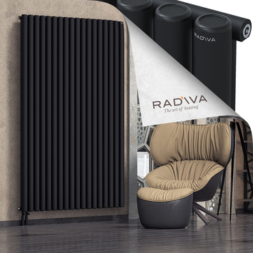 Mati Radiateur En Aluminium 2000x1328 Noir Bas à gauche 50mm