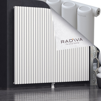 Mati Radiateur En Aluminium 2000x2586 Blanc Bas Milieu 50mm