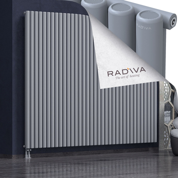 Mati Radiateur En Aluminium 2000x2586 Gris Bas à gauche 50mm