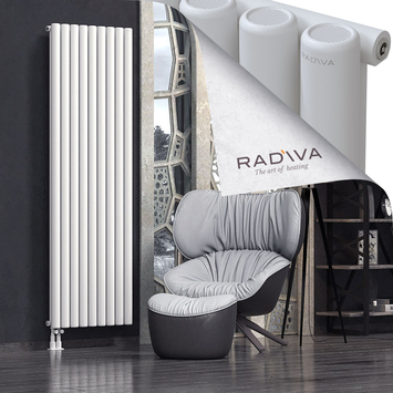 Mati Radiateur En Aluminium 2000x662 Blanc Bas à gauche 50mm