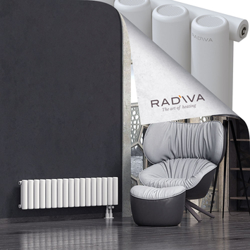Mati Radiateur En Aluminium 300x1254 Blanc Bas à droite 50mm