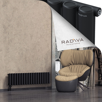 Mati Radiateur En Aluminium 300x1328 Noir Bas à gauche 50mm