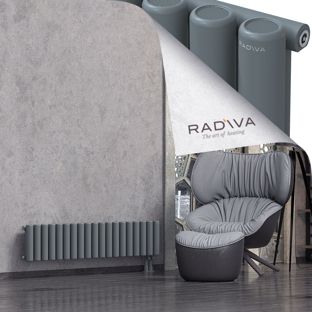 Mati Radiateur En Aluminium 300x1402 Anthracite - 4