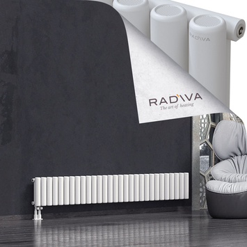 Mati Radiateur En Aluminium 300x2142 Blanc Bas à gauche 50mm