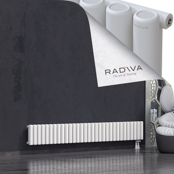 Mati Radiateur En Aluminium 300x2290 Blanc Bas à droite 50mm