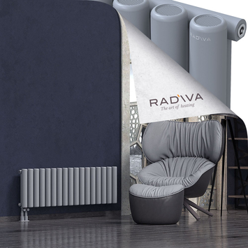 Mati Radiateur En Aluminium 400x1254 Gris Bas à gauche 50mm