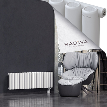 Mati Radiateur En Aluminium 400x1328 Blanc Bas à droite 50mm