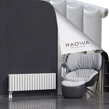 Mati Radiateur En Aluminium 400x1402 Blanc Bas à gauche 50mm