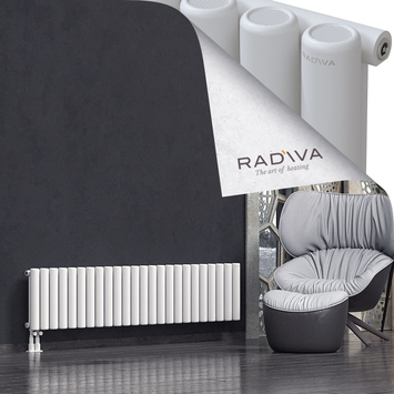 Mati Radiateur En Aluminium 400x1772 Blanc Bas à gauche 50mm